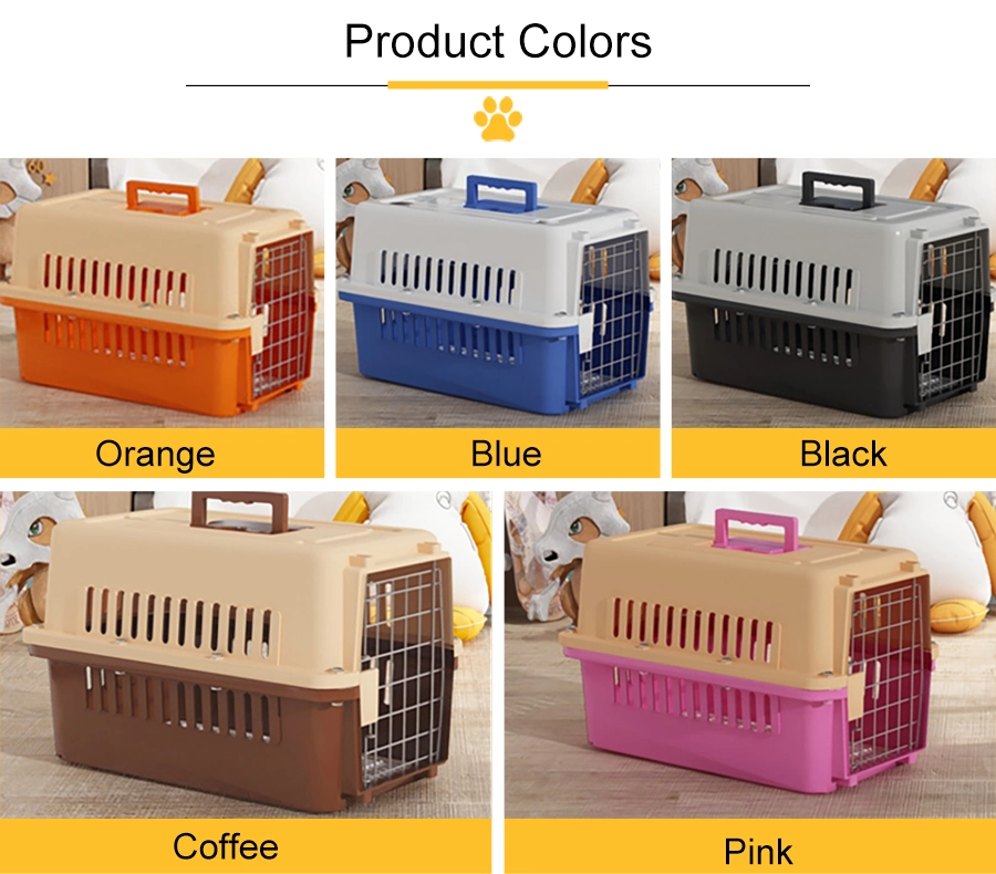 Pet Travel Carrier Pet Air Box Travel Dog Cat Transport Cage Portable Case Homes Airline Approved Pet Carrier
