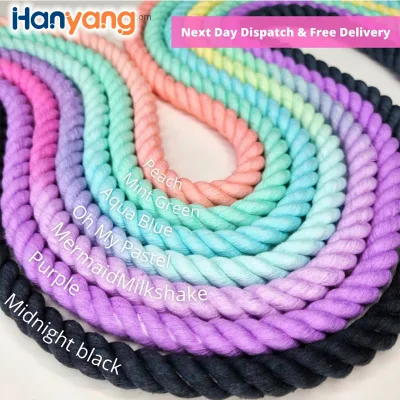 Hanyang Free Sample Rainbow Dog Leash Dog Rope Leash Pet Lead Custom Wholesale