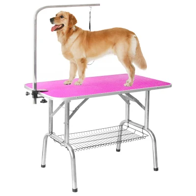 Veterinary Vet Hospital Grooming Table Adjustable Small Pets Metal Spray Pet Grooming Table for Sale Dogs