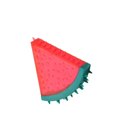 New Design PVC Watermelon Shape Pet Dog Interactive Chew Toy Pet Ball