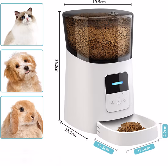 Tuya WiFi Automatic Cat Feeder Pet Food Feeder