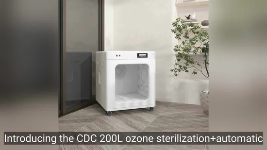 200L Ozone Sterilization+Automatic Hair Collection+Negative Ions+Commercial Pet Dryer (OEM ODM) 