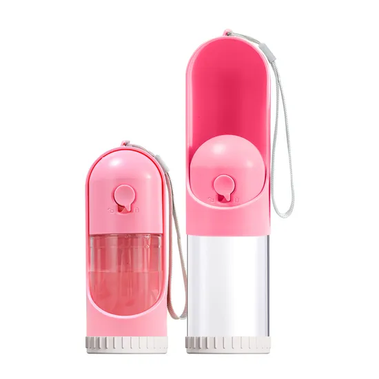 Portable Dog Water Bottle Cat Food Bowl Pet Water Cup 