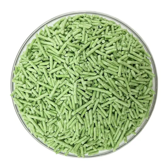 Organic Plant Fiber Food Grade Super Odor Control Free Dust Tofu Cat Litter Sand Pet Toilet Cleaning 