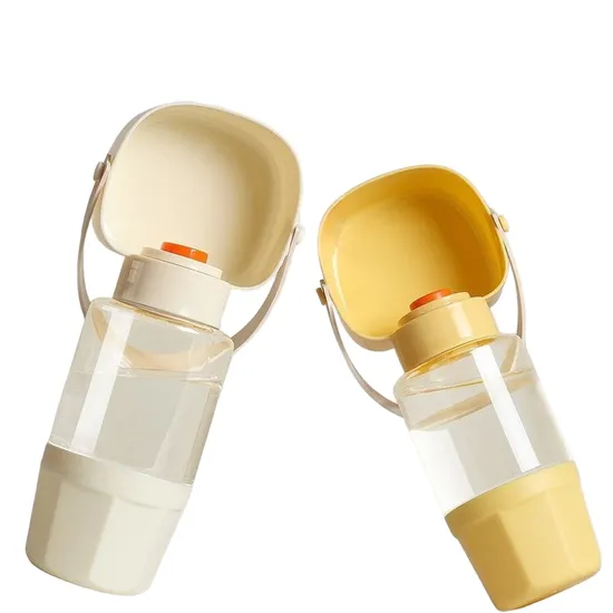 Portable Pet Outdoor Drinking Cup Dog Outing Water Bottle Dog Outdoor Leak