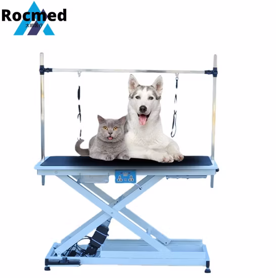 Vet Folding Electric Beauty Grooming Table for Dog Cat Pet Boom Bracket