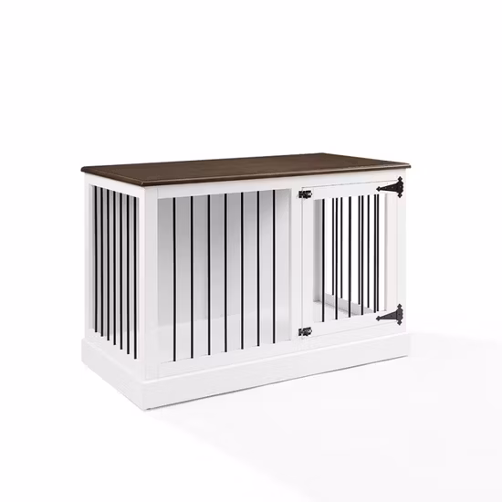 Metal Wire Wooden Pet Cage Dog Crate Dog Cage