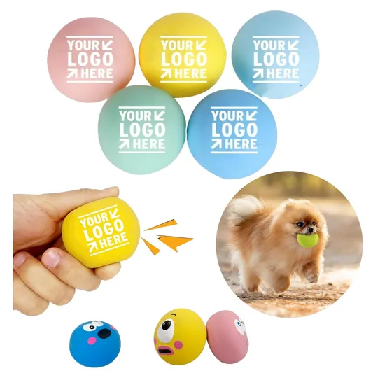 Latex Squeaky Dog Toy for Small Dogs 