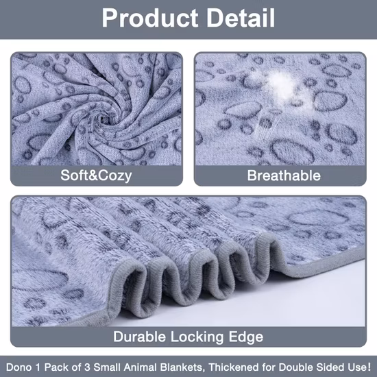 Sinocare Indoor Waterproof Animal Heated Bed Mat Pet Electric Heating Pad OPP Bag Cats Print Electric Blanket for Pets