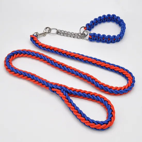 Manufacturer Traction Padded Handle Strong Rope Pet Leads 