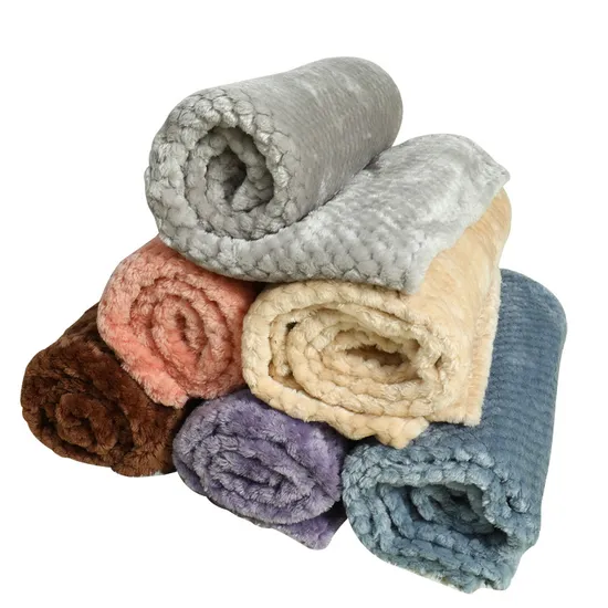 Pet Mat Candy Color Washable Luxury Large Cat Dog Bed Winter Warm Pet General Dog Beds Blanket 